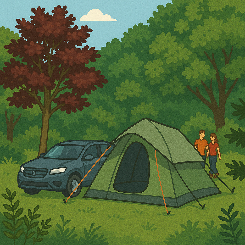 Forfait emplacement + 2 personnes + voiture